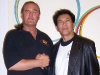 Si Gung mit seinem Lehrer Grandmaster Al Dacascos
